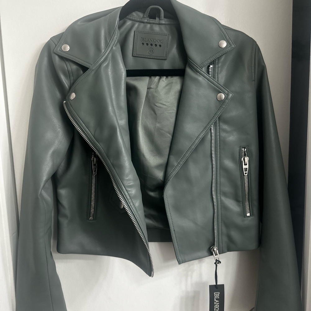 Blank nyc leather jacket